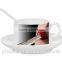 Home daily use Sublimation bone china drinkware coffee set 6oz