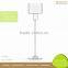 High End Clear Glass Stem Candle Holder