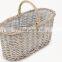 Willow Material Cheap Hand Woven Wire Kitchen Hamper Basket