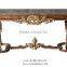 Reproduction Furniture Living Room Console Table and Mirror Set