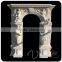 china factory outdoor home decoration stone carving archway door marble frame