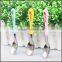 2015 hot sell food grade plastic kitchen stailess steel fork spoon,food grade plastic fork spoon