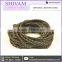 Best Quality Brown Leather Braided Cord Supply by Top Ranked Supplier