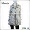 High Quality Fashion ladies office coat 2014 custom made jacket white trench lady