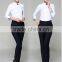 Juqian ODM/OEM Formal airline stewardess uniform black air hostess uniform for air hostess costume