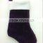 Good Quality Cheapest Christmas Stocking,new Design Purple Plush Xmas Stockings
