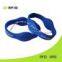 WRS07 dual frequency silicon Wristband contain 125Khz, 13.56Mhz and UHF chips(GYRFID)