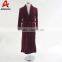 Hot selling minky collar soft flannel fleece long bathrobe gown