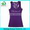 Wholesale Wedding Rhinestone Bride Cotton Lace Tank Tops