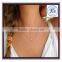 Customize High Quality Opal Minimalis Unique Dungle blue White/Pink Gold Earrings