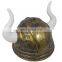 Halloween plastic viking helmet with horns