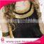 Sexy Black Sequin and GOLD Halloween Adult Carnival Sexy Cleopatra Womens Costume