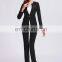 Personalized Black Formal Pant Suit for Office Girl Business Suit Workwear from China Supplier