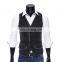 Customized Waistcoat Casual V-neck Sleeveless Jacket Uniform Suit Vest Men