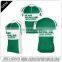 OEM sublimated cycling jerseys green soft cycling tops custom jersey