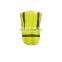 BSCI cheap black reflective safety vest with pockets for workwear