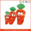 ICTI factory custom fresh carrot vegetable plush toy
