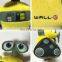 cartoon character wall-E plush car toy yellow robot big eyes