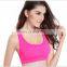 Lady's fitness wear training wear space dye sport bra#2039