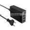 Factory Stock Quick Charger, Drop Shipping 4 USB 2.0 Port Charger 5V2.4A 9V2A 12V1.5A for Smartphones Tablets Power Banks