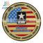 Custom gold coins medallion American army logos metal challenge coin