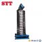 sanyuantang spring vibrating vertical conveyor lift for PVC plastic granules industrial cooling