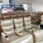 Made in China high end microfiber leather public cinema vip sofa