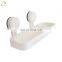 Bathroom storage box hair dryer rack suction cup holder