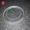 custom 6mm thickness clear tempered borosilicate glass heat resistant 300 degree diameter 75mm for oven