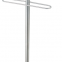 Stainless Steel Base  High-Grade Beech Wooden Coat Rack Stand