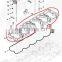 4938657 4938658 4899257 Cummins engine 6ISDE Корпус рычага клапана