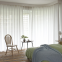 Nordic cotton and linen curtain Light transmission