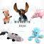 Fancy lovely AFP ultrasonic no disturbing cute plush dog training pet toy
