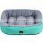 HQP-JJ37 HongQiang Cotton canvas comfortable soft breathable doghouses spot wholesale