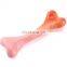 Bone-shaped mixed-color dog toys pet grinding teeth training dog chewing toys