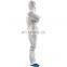 Disposable Protective Overall Safety Coverall Foot an Head Worksuit