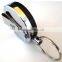 Gift Idea 2" Pull Reel Key Chain Keychain w 38" Retractable Cable Cord US SELLER