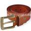 Hot sale 38mm width man's classical genuine leather belt