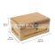 Factory wholesale OEM packing promotional birch wooden box gift