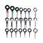 21Pcs Terminals Removal Key Tools Set For Car Auto Electrical Wiring Crimp Connector Pin Extractor Tool Piano Pin Extractor Most