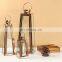 2021 Home Decor Glass Silver Gold Mini Candle Holder Stainless Steel Lantern For Decoration
