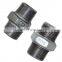malleable iron gas fitting threaded nipple