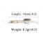High quality 10cm/8.6g 5 colors AD-sharp treble hook carbon steel 2X class strength minnow fishing lure