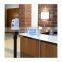 Desktop Acrylic Mask Storage Box With Hinged Top Loading Door For Earloop Style Masks