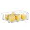 Airtight fridge organizers set with lid and storage clear box bins bpa free food storage container set food plastic container