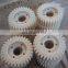 Cast iron and plastic Gears for Cone making machine