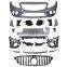 2015-2018 w205 front bumper kit upgrade to 2019 facelift body kit for mercedes benz w205 body kit