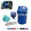 AUSO Universal Applicable Aluminum Oil Catch Can Reservoir Fuel Tank With Filter 9mm / 15mm Fittings Car Accessories