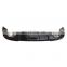 RS style rear diffuser with tailpipe for Audi A3 S3 hatchback sedan rear bumper diffuser high quality 2014 2015 2016