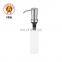 Bottle Soap Shampoo Dispenser Liquid Hand Soap Bottle Dispenser Longan Hotel Bathroom Round Press Type Plastic Stainless Steel